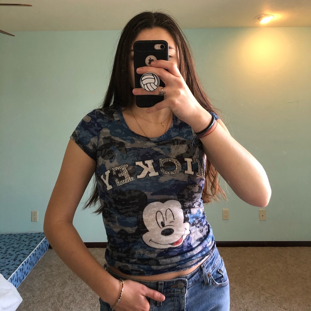 Phillip Plein Mickey Mouse top